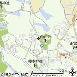 京都府京都市西京区大原野南春日町792周辺の地図