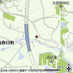 京都府京都市西京区大原野南春日町1175周辺の地図