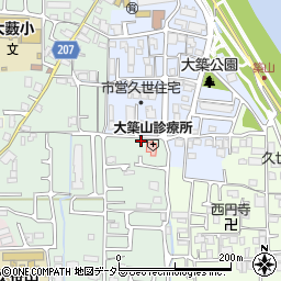 京都府京都市南区久世大藪町195周辺の地図