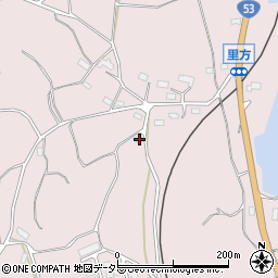 岡山県久米郡久米南町里方308周辺の地図
