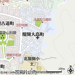 京都府京都市伏見区醍醐大高町11-11周辺の地図