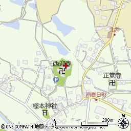 京都府京都市西京区大原野南春日町651周辺の地図