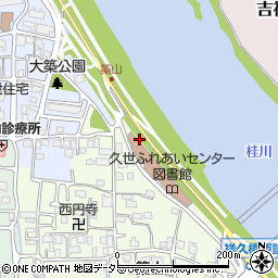 京都市　公設民営老人福祉施設久世特別養護老人ホーム周辺の地図