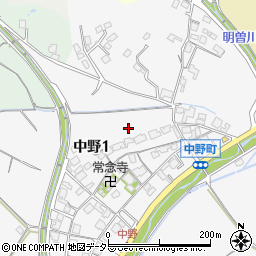 〒520-2114 滋賀県大津市中野の地図