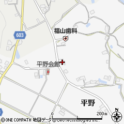 大阪府豊能郡能勢町平野54周辺の地図