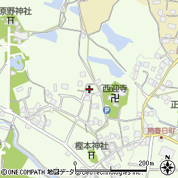 京都府京都市西京区大原野南春日町790周辺の地図