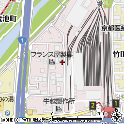 京都府京都市伏見区竹田西段川原町周辺の地図