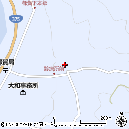 島根県邑智郡美郷町都賀本郷周辺の地図