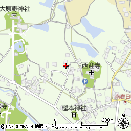 京都府京都市西京区大原野南春日町779-8周辺の地図