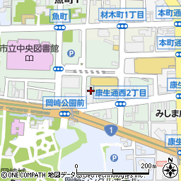 康生ビル株式会社周辺の地図