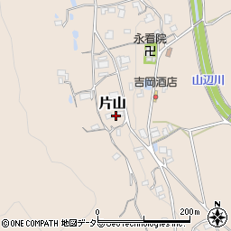 大阪府豊能郡能勢町片山340周辺の地図