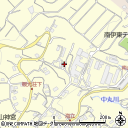 静岡県伊東市鎌田564-7周辺の地図