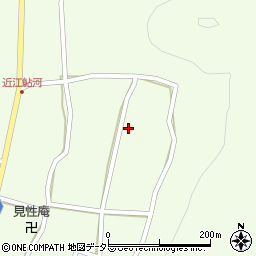 滋賀県甲賀市土山町鮎河965周辺の地図