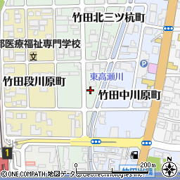 京都府京都市伏見区竹田北三ツ杭町70周辺の地図