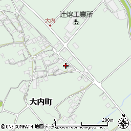 兵庫県加西市大内町801周辺の地図