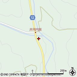 広島県庄原市東城町粟田849周辺の地図