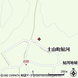 滋賀県甲賀市土山町鮎河1775周辺の地図