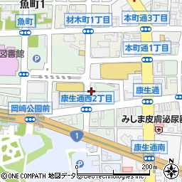ＳＭＢＣ日興証券株式会社岡崎支店周辺の地図