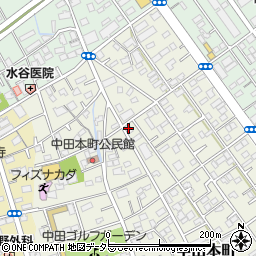 大進工機　静岡営業所周辺の地図