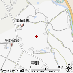 大阪府豊能郡能勢町平野周辺の地図