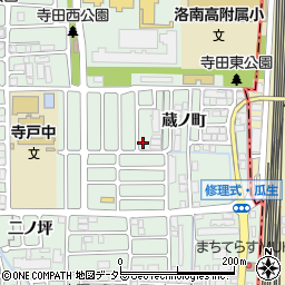 京都府向日市寺戸町蔵ノ町5-149周辺の地図