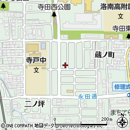 京都府向日市寺戸町蔵ノ町5-74周辺の地図