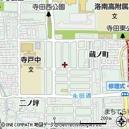 京都府向日市寺戸町蔵ノ町5-87周辺の地図