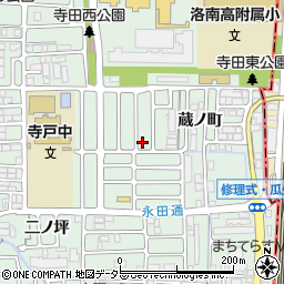 京都府向日市寺戸町蔵ノ町5-113周辺の地図