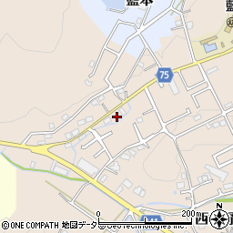 兵庫県三田市西相野401周辺の地図