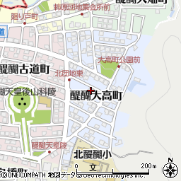 京都府京都市伏見区醍醐大高町4-5周辺の地図