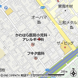 静岡大工建築業協組周辺の地図