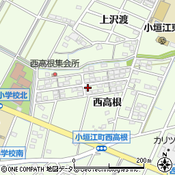 愛知県刈谷市小垣江町西高根60-23周辺の地図
