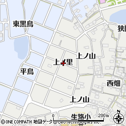 愛知県知多郡東浦町生路上ノ里周辺の地図