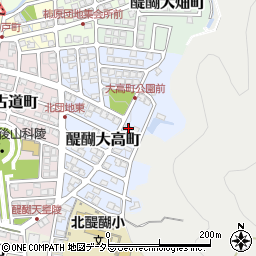 京都府京都市伏見区醍醐大高町11-15周辺の地図