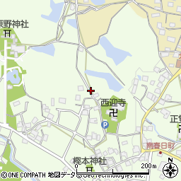 京都府京都市西京区大原野南春日町665周辺の地図