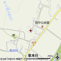 兵庫県三田市東本庄615周辺の地図
