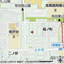 京都府向日市寺戸町蔵ノ町5-98周辺の地図