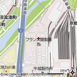 タニコーＫＫ京都営業所周辺の地図