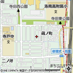 京都府向日市寺戸町蔵ノ町5-146周辺の地図