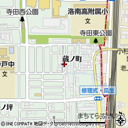 京都府向日市寺戸町蔵ノ町18-6周辺の地図