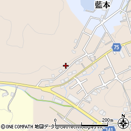 兵庫県三田市西相野587周辺の地図