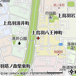 京都府京都市南区上鳥羽八王神町450周辺の地図