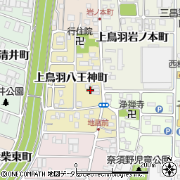 京都府京都市南区上鳥羽八王神町279周辺の地図