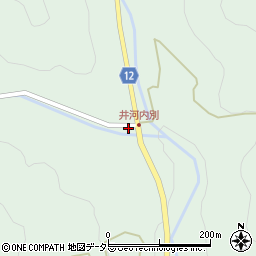 広島県庄原市東城町粟田199周辺の地図