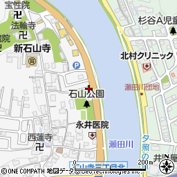 琵琶湖タクシー株式会社　石山寺営業所周辺の地図