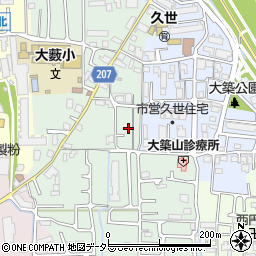 京都府京都市南区久世大藪町145周辺の地図