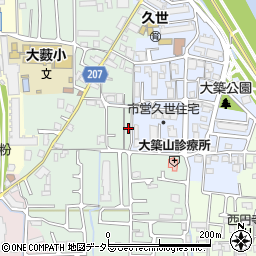京都府京都市南区久世大藪町147周辺の地図