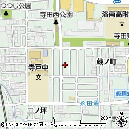 京都府向日市寺戸町蔵ノ町5-57周辺の地図