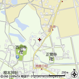 京都府京都市西京区大原野南春日町693周辺の地図