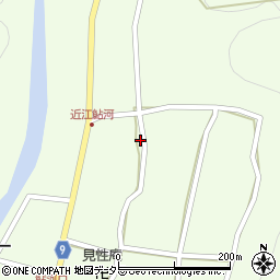滋賀県甲賀市土山町鮎河1080周辺の地図
